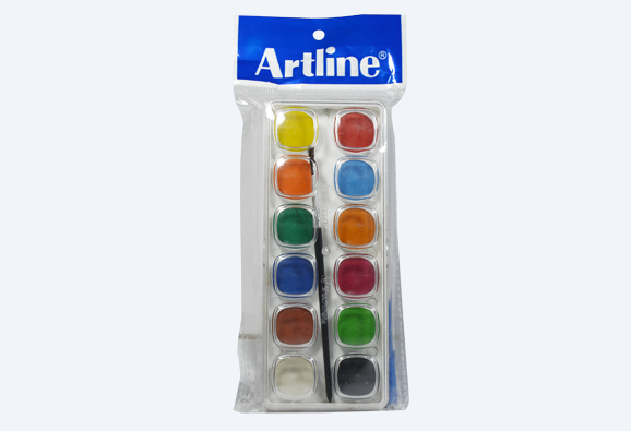 artline india water colour cakes