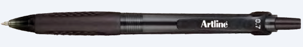 artline india flow retractable ballpoint pen