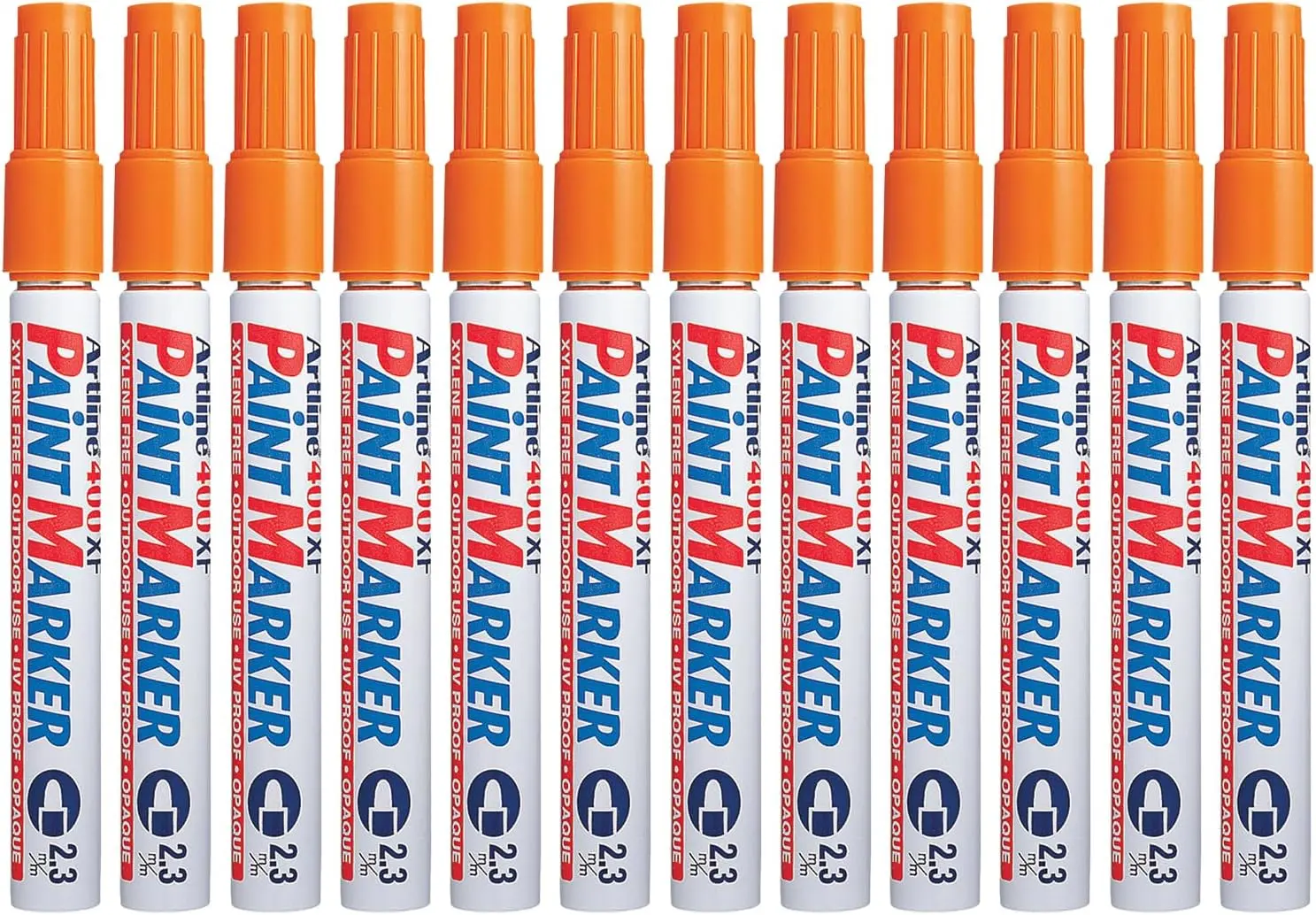 400 XF Paint Marker in bullet tip for permanent multi-surface marking 400 XF Paint Marker in bullet tip for permanent multi-surface marking