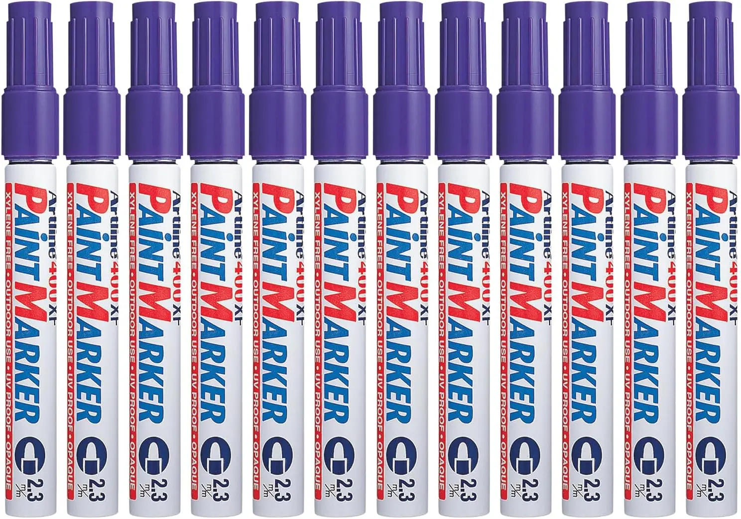 400 XF Paint Marker in bullet tip for permanent multi-surface marking 400 XF Paint Marker in bullet tip for permanent multi-surface marking
