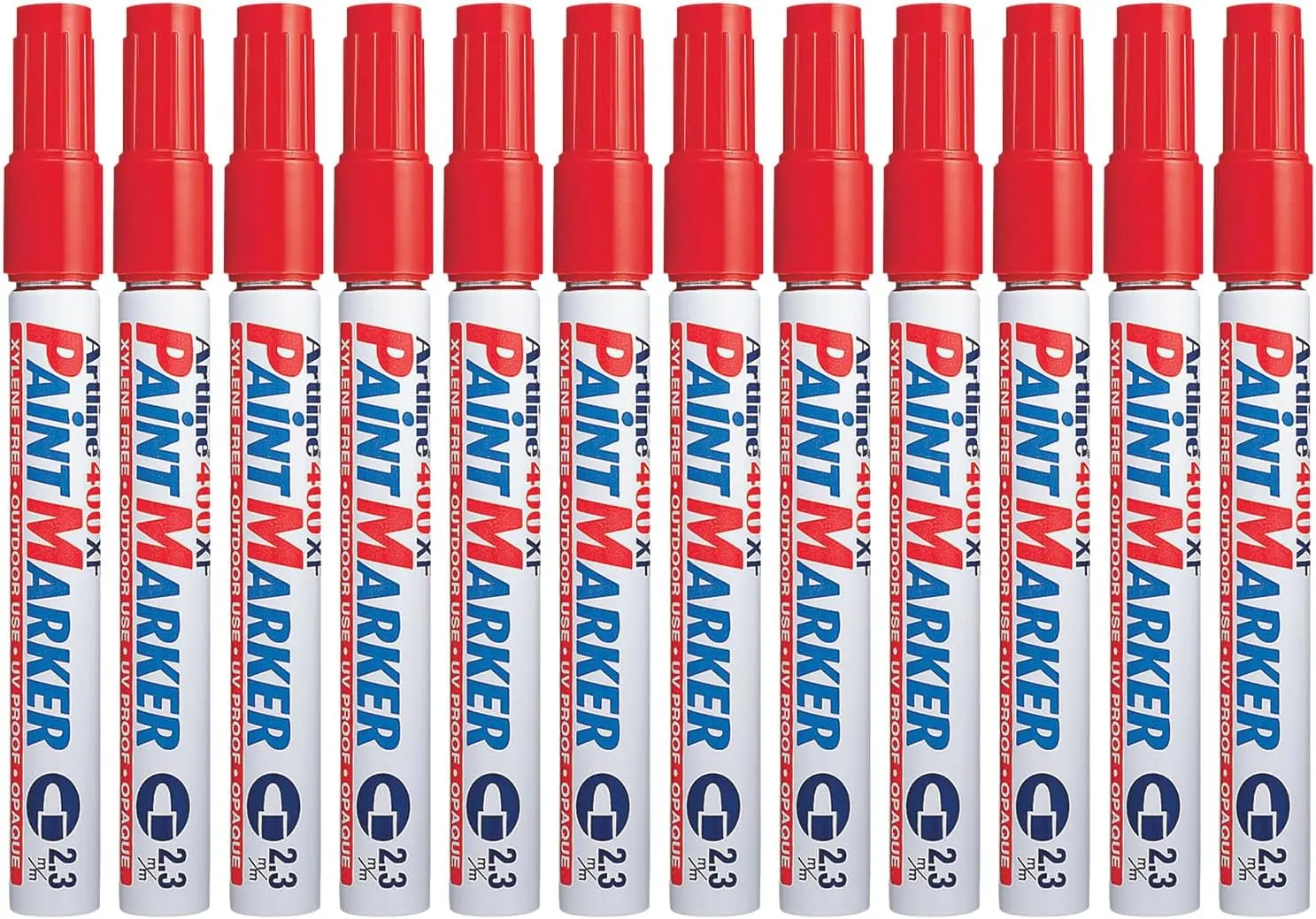 400 XF Paint Marker in bullet tip for permanent multi-surface marking 400 XF Paint Marker in bullet tip for permanent multi-surface marking