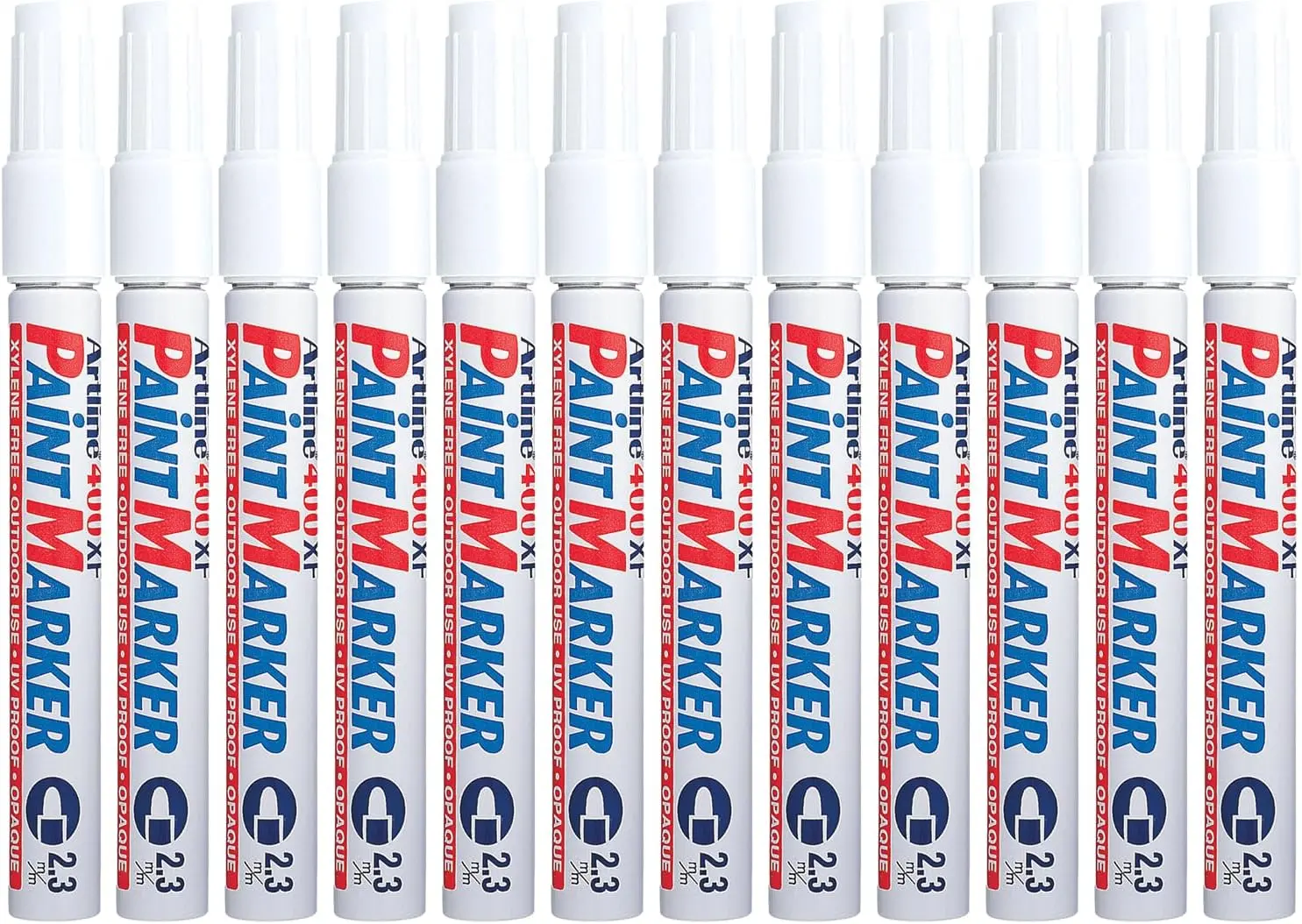400 XF Paint Marker in bullet tip for permanent multi-surface marking 400 XF Paint Marker in bullet tip for permanent multi-surface marking