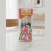 Synthetic hair round paint brush set of 7 – sizes 1, 2, 4, 6, 8, 10, 12