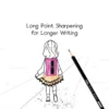 pencil with free sharpener for kids
