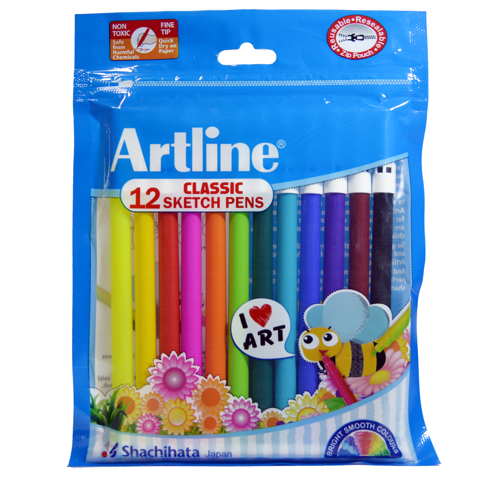 Classic Sketch Pens - Buy Artline Products on Best Price in India