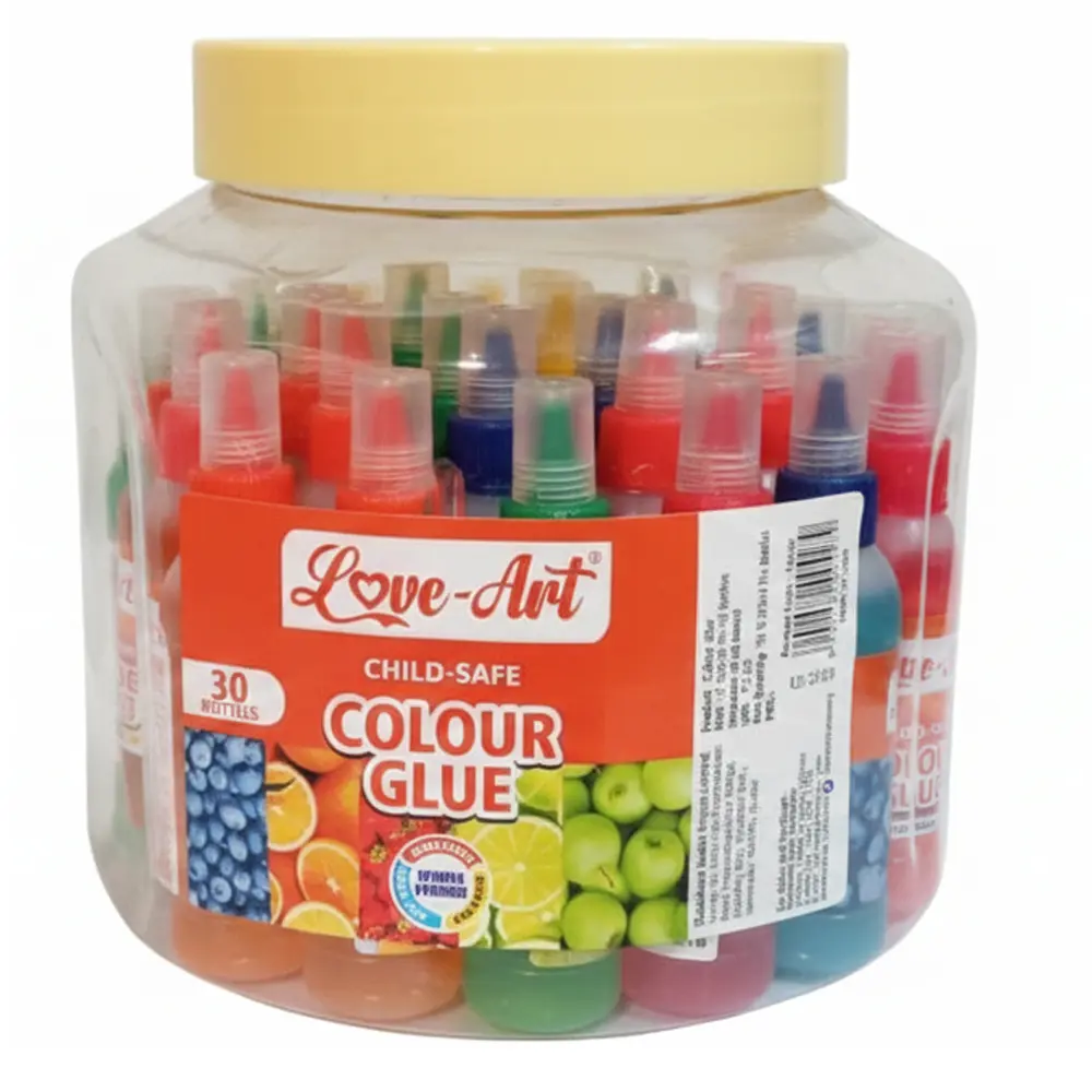 Glue used by kids for school art and craft projects Glue used by kids for school art and craft projects