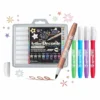 Decorite brush marker with flexible brush tip and water-based pigment ink Decorite brush marker with flexible brush tip and water-based pigment ink