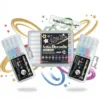 Decorite brush marker with flexible brush tip and water-based pigment ink Decorite brush marker with flexible brush tip and water-based pigment ink