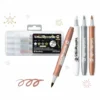 Decorite brush marker with flexible brush tip and water-based pigment ink Decorite brush marker with flexible brush tip and water-based pigment ink