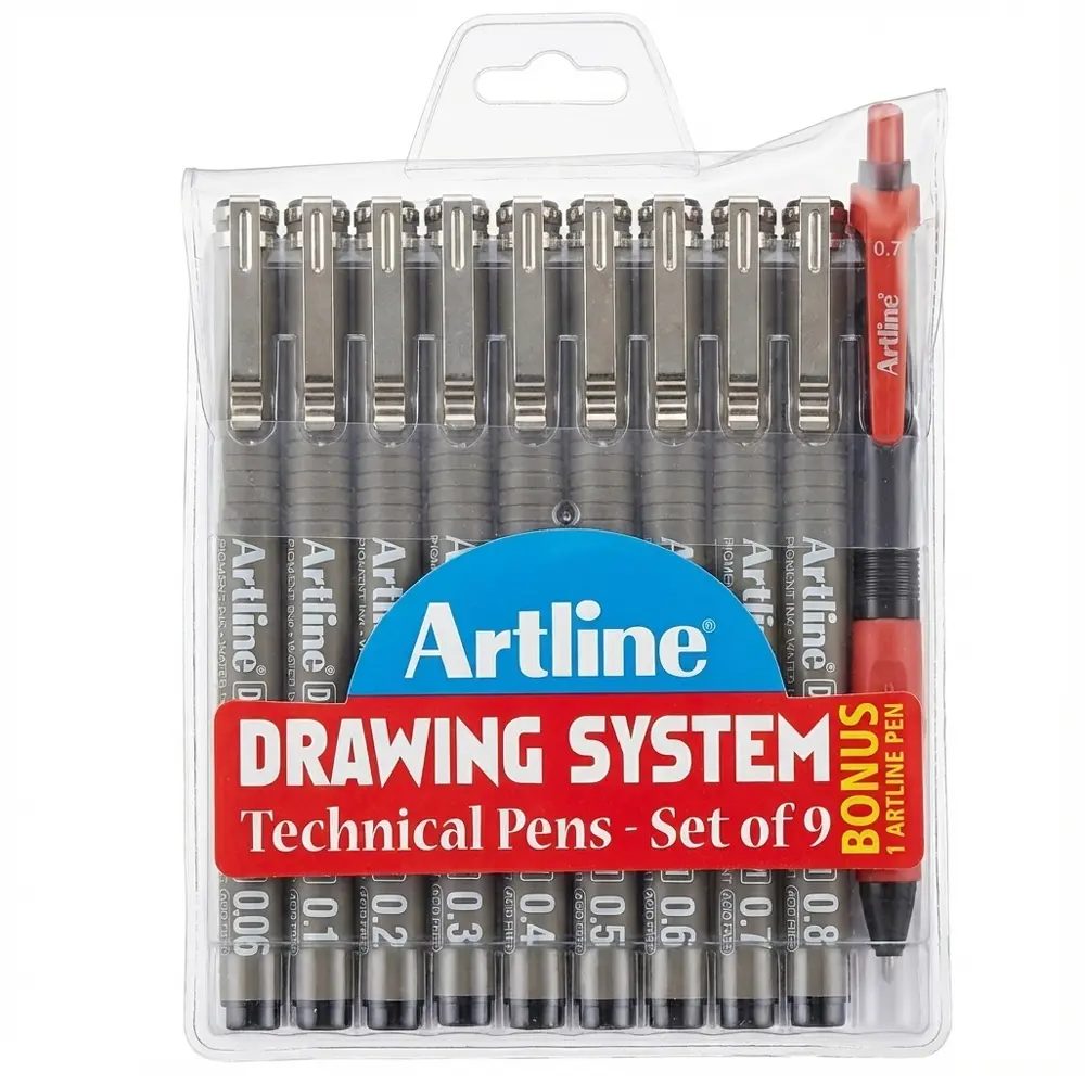 Drawing system pen for architecture and AutoCAD technical drawing Drawing system pen for architecture and AutoCAD technical drawing