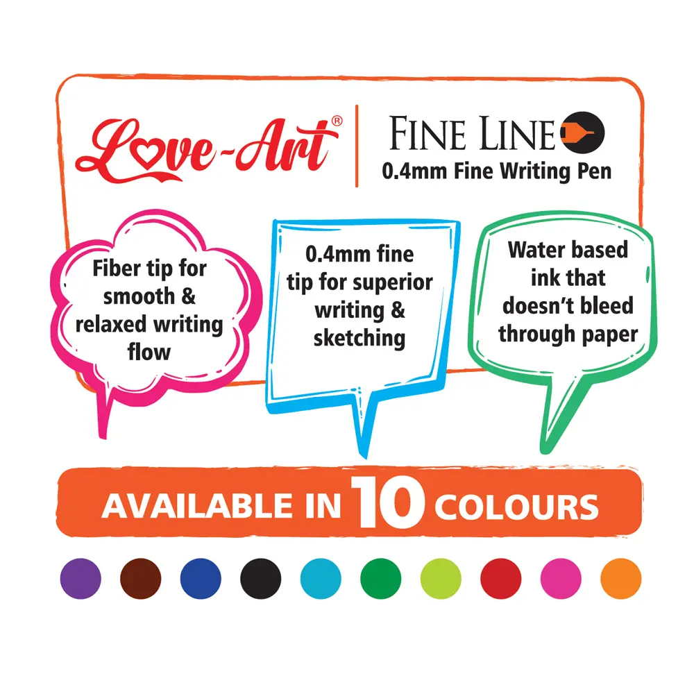 fine line writing pen