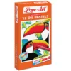 Oil pastels available in 12, 25, and 52 colour packs with art tools included Oil pastels available in 12, 25, and 52 colour packs with art tools included