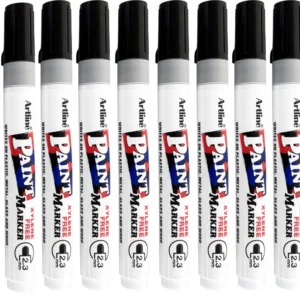 Plastic body paint marker permanent marker for plastic metal and wood
