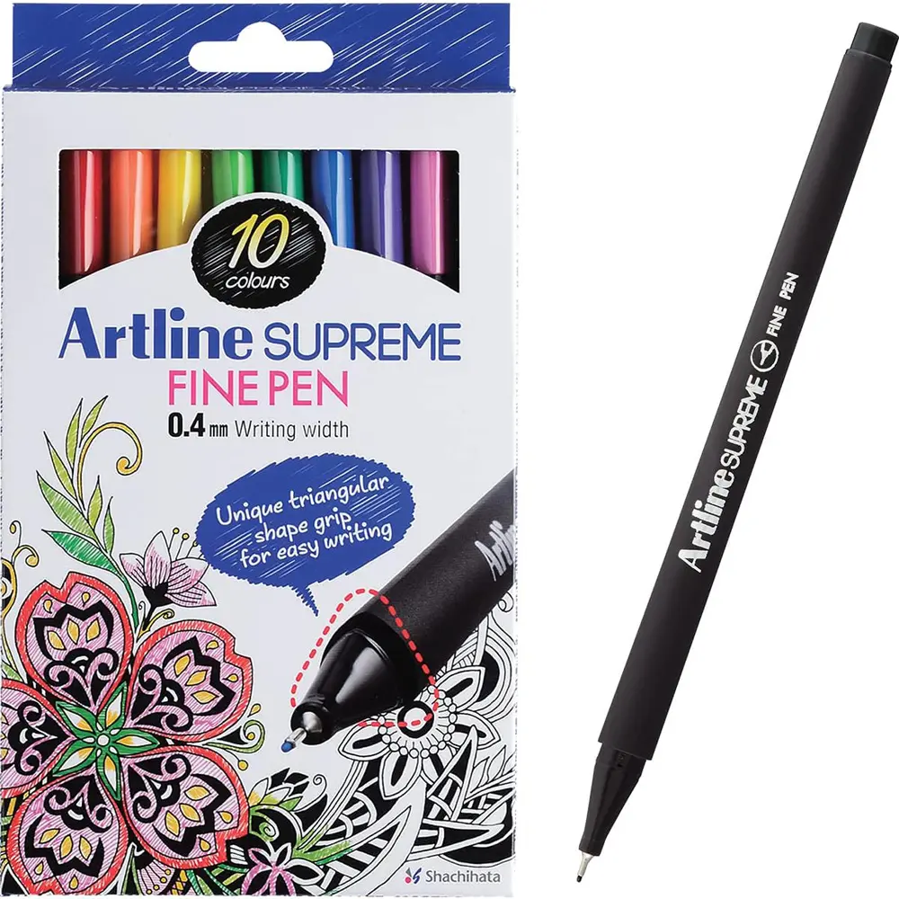 Supreme fine pen for smooth writing, sketching, and illustration Supreme fine pen for smooth writing, sketching, and illustration
