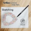 Supreme fine pen for smooth writing, sketching, and illustration Supreme fine pen for smooth writing, sketching, and illustration