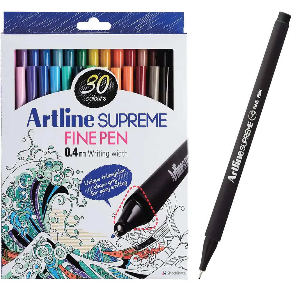 Supreme fine pen for smooth writing, sketching, and illustration Supreme fine pen for smooth writing, sketching, and illustration