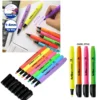 Supreme highlighter marker pen with chisel tip and smooth water based ink Supreme highlighter marker pen with chisel tip and smooth water based ink
