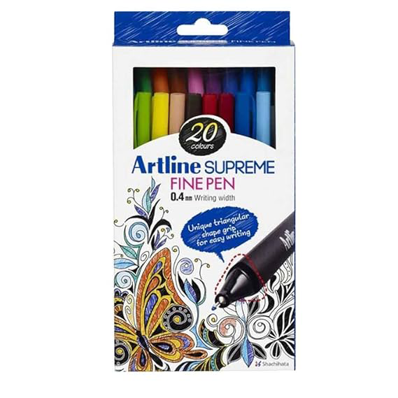 artline supreme fine line pen