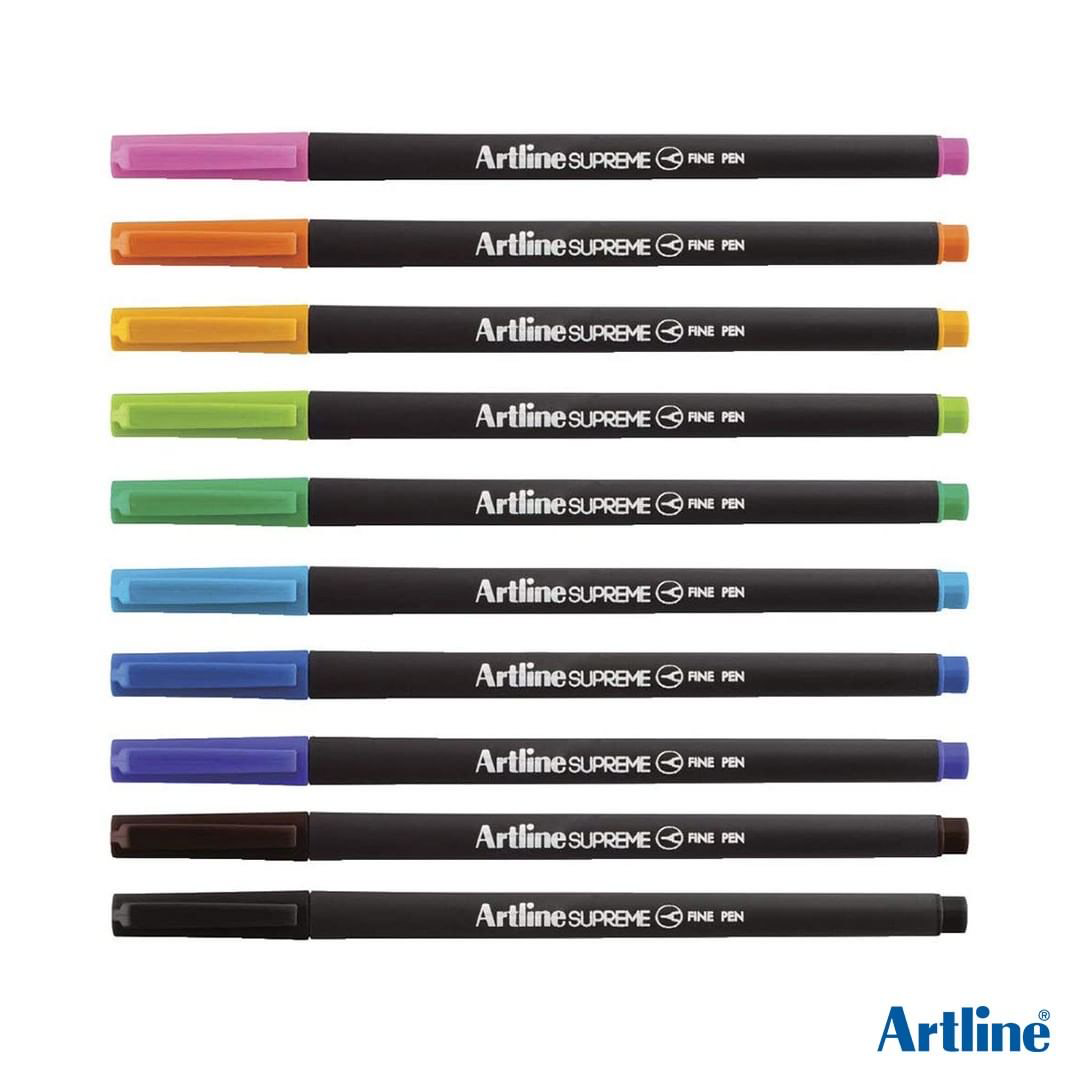 artline supreme fine line pen