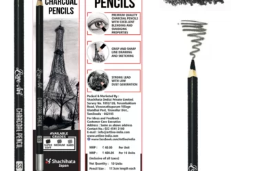 Love Art Charcoal Pencils Super Soft Pack of 10