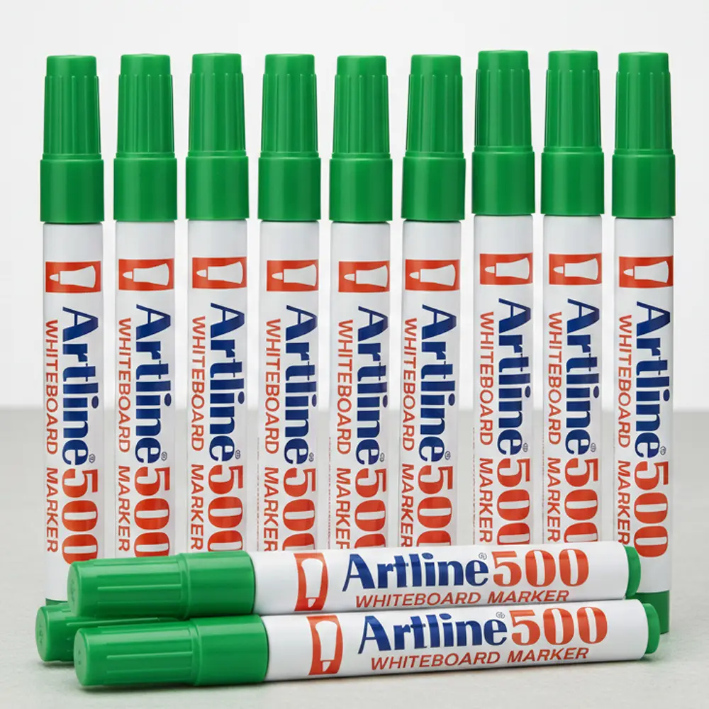 500 whiteboard marker refillable aluminum body with bold ink