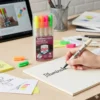 Supreme brush marker set showing multiple bright colours for art and lettering Supreme brush marker set showing multiple bright colours for art and lettering