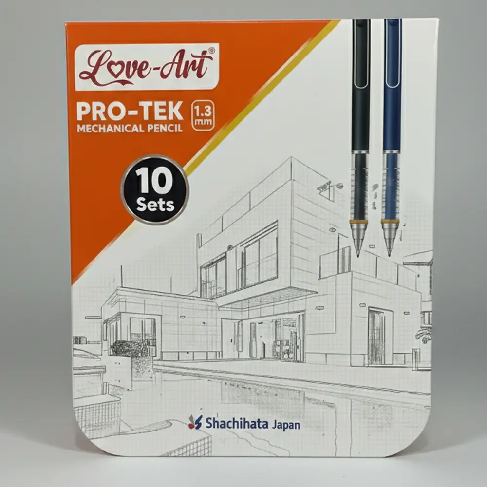Pro-Tek Mechanical Pencil with comfort grip and metal clip Pro-Tek Mechanical Pencil with comfort grip and metal clip