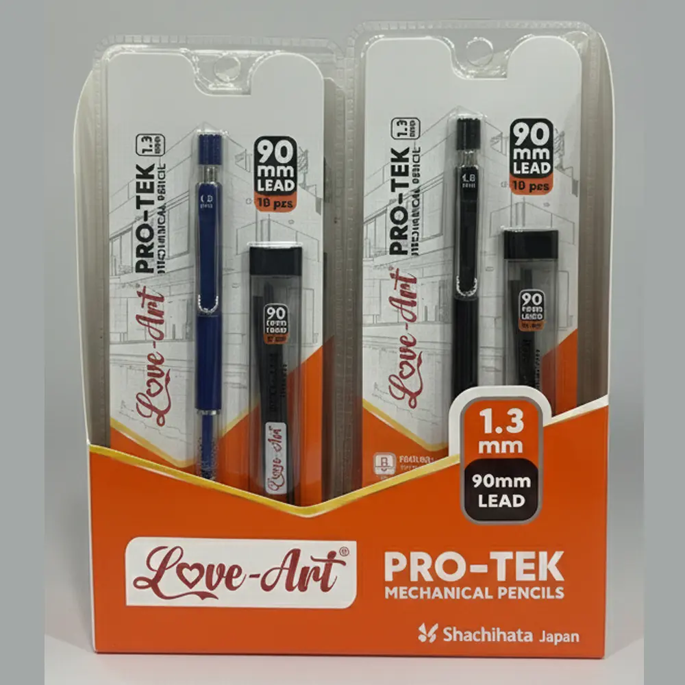 Pro-Tek Mechanical Pencil with comfort grip and metal clip Pro-Tek Mechanical Pencil with comfort grip and metal clip