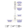 Pro-Tek Mechanical Pencil with comfort grip and metal clip Pro-Tek Mechanical Pencil with comfort grip and metal clip