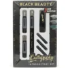Black Beauty calligraphy fountain pen with interchangeable nibs