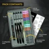 Calligraphy fountain pen set with 4 pen bodies 5 nibs and 20 cartridges Calligraphy fountain pen set with 4 pen bodies 5 nibs and 20 cartridges