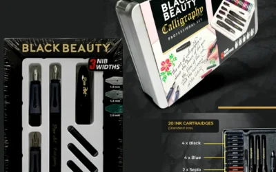 Black Beauty Calligraphy Set