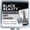 Kneadable eraser for precise erasing of graphite and charcoal drawings Kneadable eraser for precise erasing of graphite and charcoal drawings