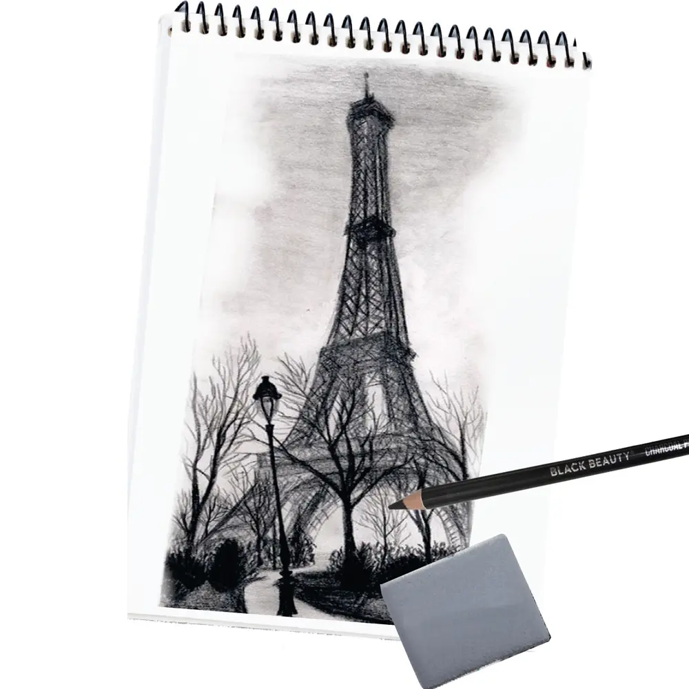 Kneadable eraser for precise erasing of graphite and charcoal drawings Kneadable eraser for precise erasing of graphite and charcoal drawings