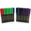Fine tip permanent marker pen available in black blue red green and purple Fine tip permanent marker pen available in black blue red green and purple