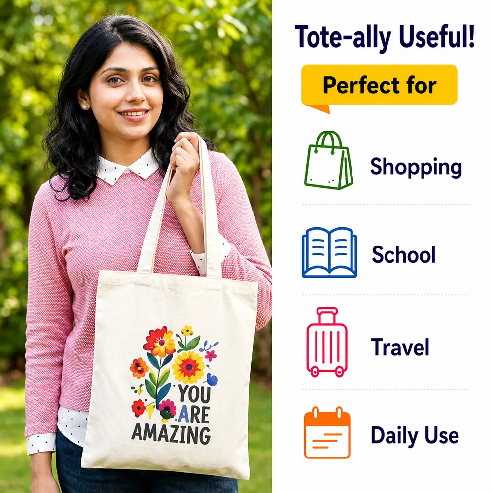 Kids Painting a Canvas Tote Bag using Love-Art Kit Kids Painting a Canvas Tote Bag using Love-Art Kit