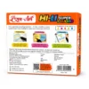 love-art-highlighter-10-shades-single-color-pack-back-details-final Love-Art Hi-Li Super Fluoro Highlighter 10 shades pack back view showing product specifications, barcode and details